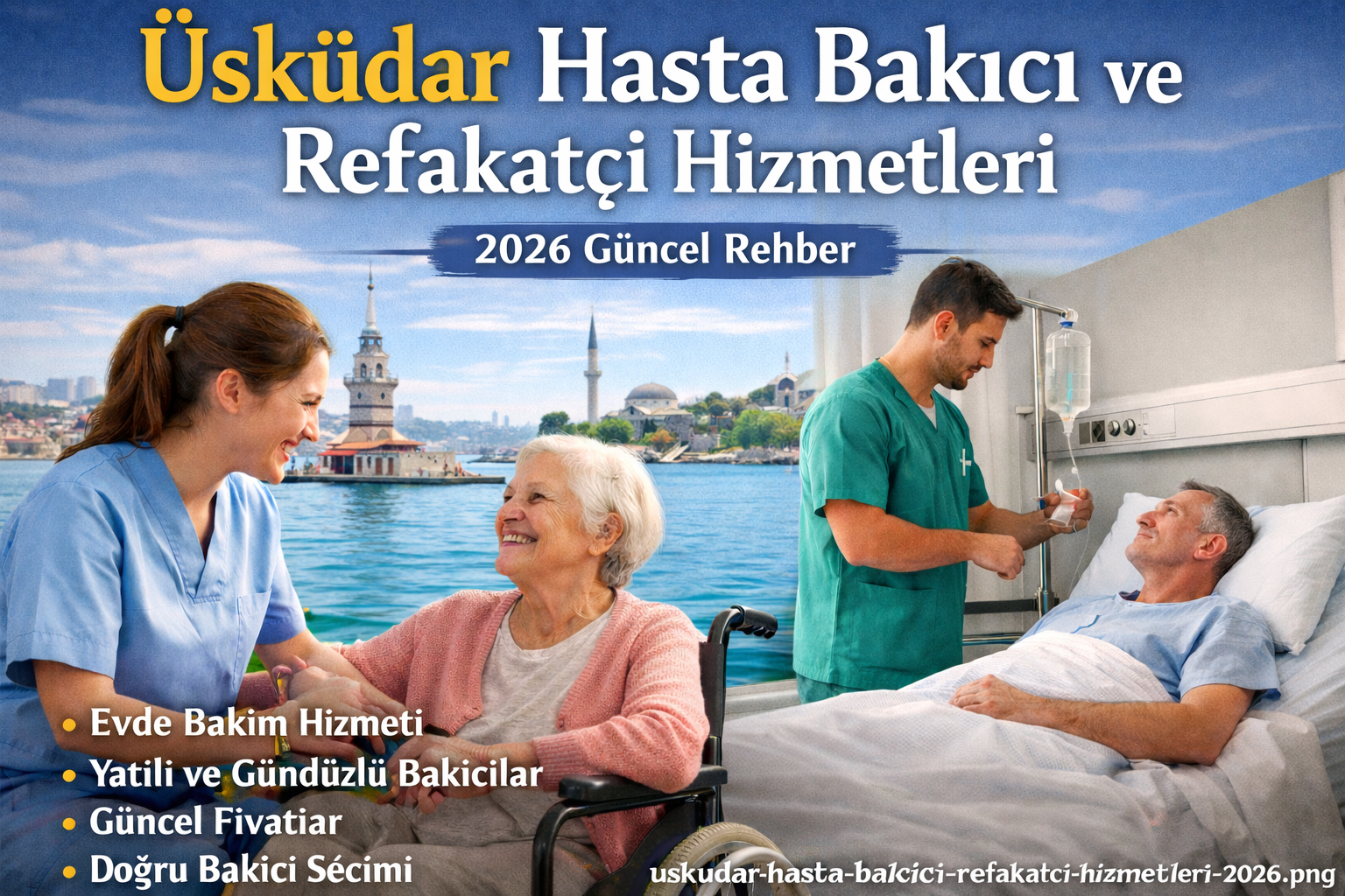 Üsküdar Hasta Bakıcı ve Refakatçi Hizmetleri (2026 Güncel Rehber)